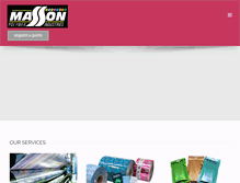 Tablet Screenshot of massonpolymers.com